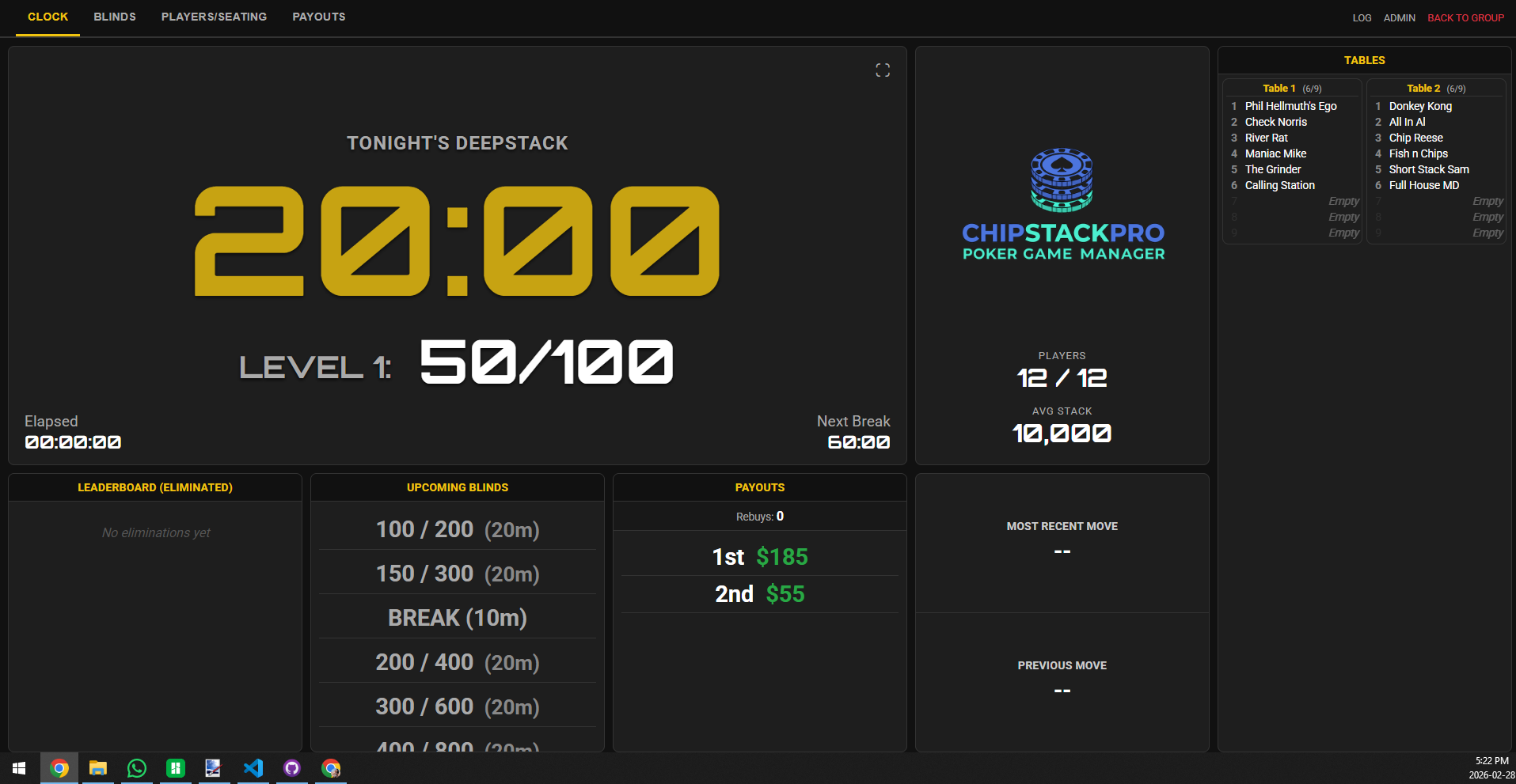 ChipStackPro Screenshot